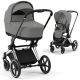CYBEX PRIAM 4.0 wózek 2w1-Mirage Grey-ROSEGOLD