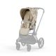 Cybex Tapicerka Siedziska Priam 4.0 SIMPLY FLOWERS-Nude Beige