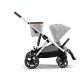 Cybex Gazelle S-Lava Grey (Silver Frame)