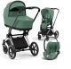 Cybex Priam 4.0 - wózek wielofunkcyjny, zestaw 3w1 z fotelikiem Cloud T