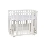 Waldin Łóżeczko 5w1 z opcją kołyski Białe