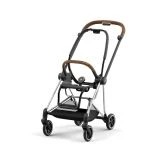 CYBEX Platinum Mios - rama Chrome With Brown Details
