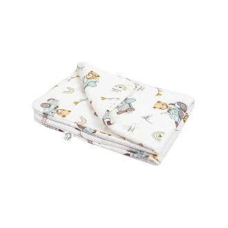 Bonjour Cherie Bambusowa Kołderka 100x135cm-Traktory